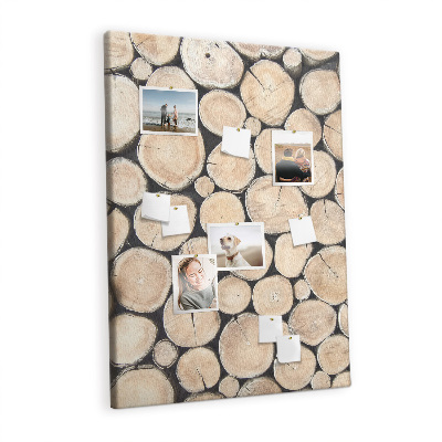 Lousa de cortiça Tocos de árvores