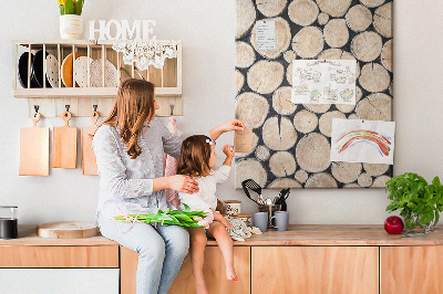 Lousa de cortiça Tocos de árvores