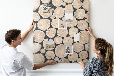 Lousa de cortiça Tocos de árvores