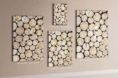 Lousa de cortiça Tocos de árvores