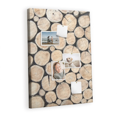 Lousa de cortiça Tocos de árvores