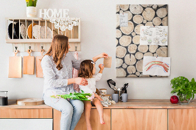 Lousa de cortiça Tocos de árvores