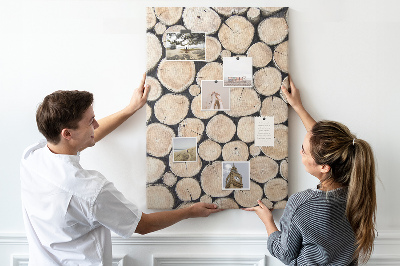 Lousa de cortiça Tocos de árvores