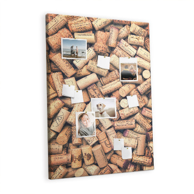 Painel de cortiça para parede Rolhas de vinho