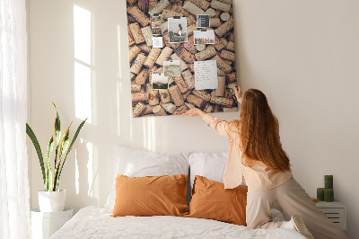 Painel de cortiça para parede Rolhas de vinho