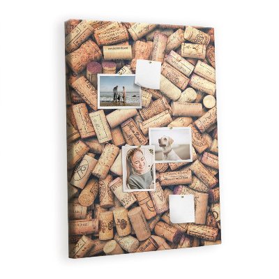 Painel de cortiça para parede Rolhas de vinho