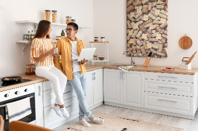 Painel de cortiça para parede Rolhas de vinho