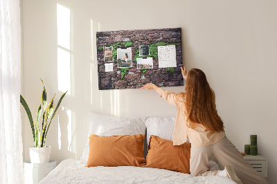 Painel em cortiça Mapa na parede