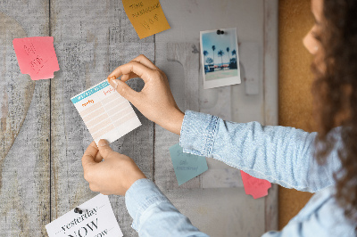 Quadro em cortiça A inscrição amor