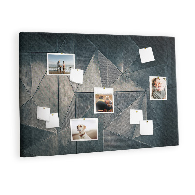 Quadro em cortiça Abstração de metal