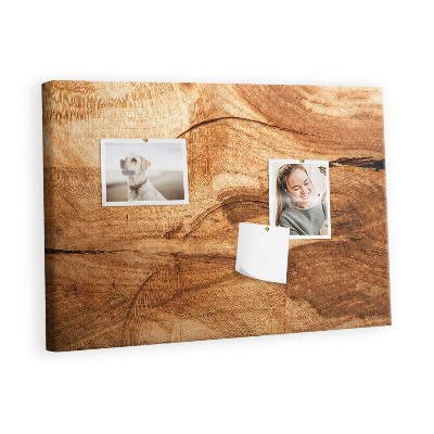 Quadro de aviso de cortiça Papelão de madeira