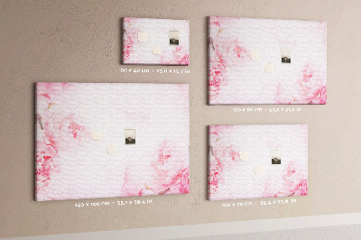 Quadro em cortiça Flores desabrochando