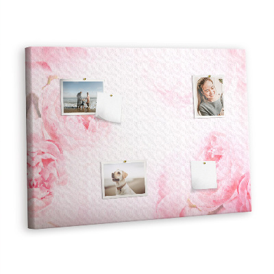 Quadro em cortiça Flores desabrochando