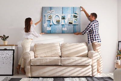 Painel em cortiça A inscrição 