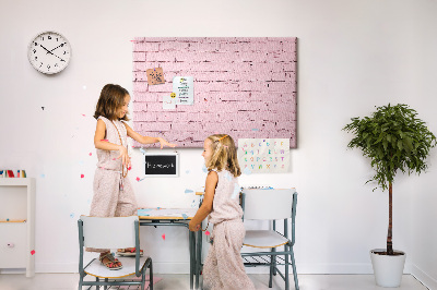 Quadro em cortiça Parede de tijolos