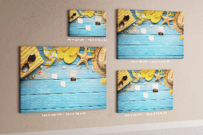 Painel em cortiça Acessórios de praia