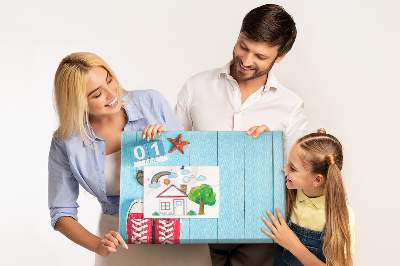 Quadro de aviso de cortiça O primeiro dia de verão