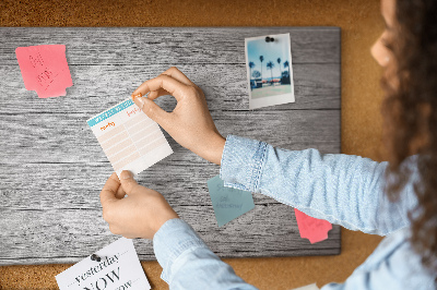 Quadro de aviso de cortiça Painéis de madeira