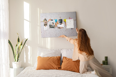 Painel em cortiça A família da inscrição