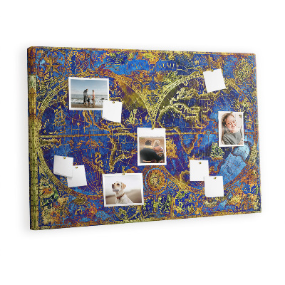 Painel em cortiça Mapa do Atlas