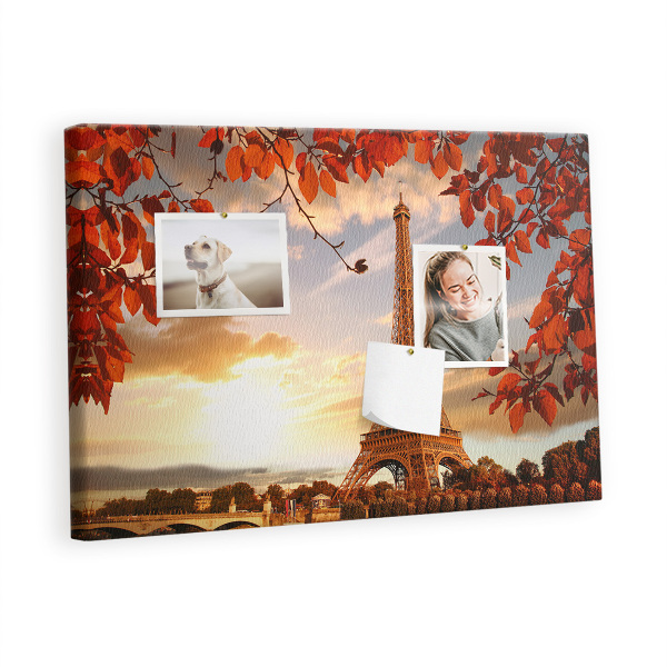 Quadro em cortiça Torre Eiffel