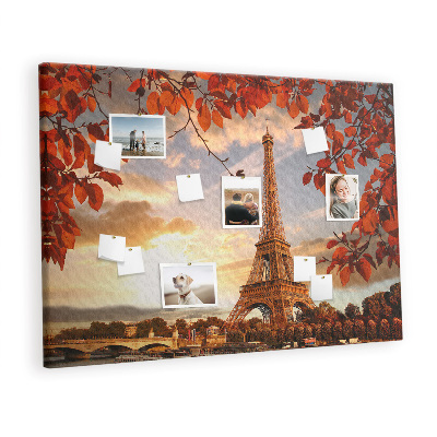 Quadro em cortiça Torre Eiffel