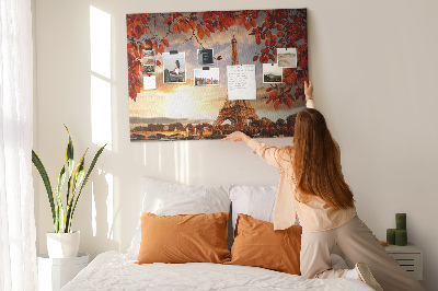 Quadro em cortiça Torre Eiffel