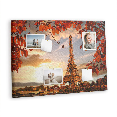 Quadro em cortiça Torre Eiffel