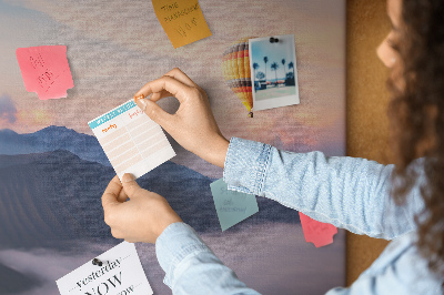 Painel em cortiça Bela paisagem