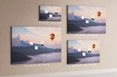 Painel em cortiça Bela paisagem