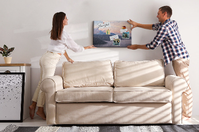 Painel em cortiça Bela paisagem