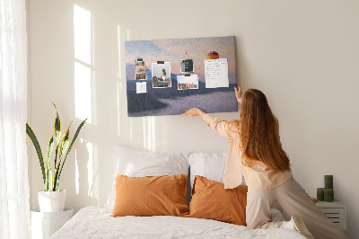 Painel em cortiça Bela paisagem