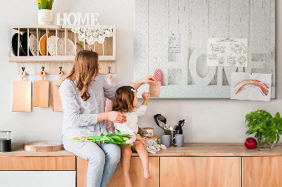 Quadro em cortiça A inscrição 