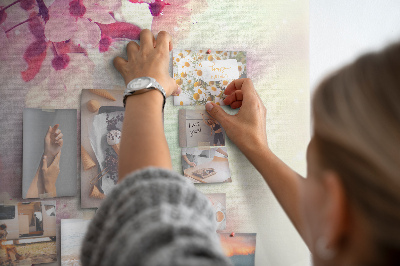 Painel em cortiça Flores da primavera