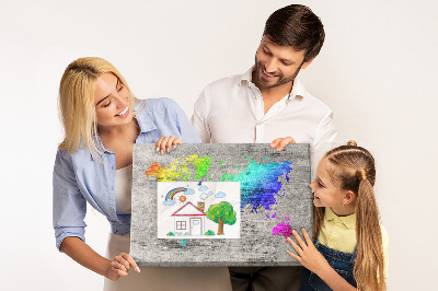 Painel em cortiça Mapa mundial