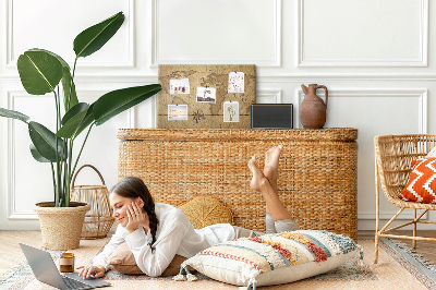 Quadro em cortiça Mapa-múndi vintage