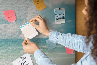 Painel em cortiça Paisagem marinha