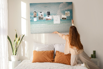 Painel em cortiça Paisagem marinha