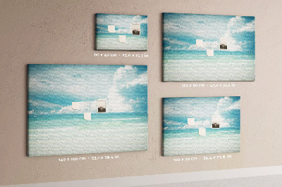 Painel em cortiça Paisagem marinha