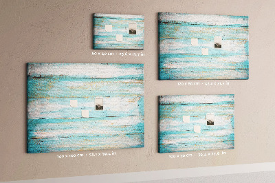 Quadro em cortiça Quadros azuis