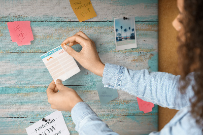 Quadro em cortiça Quadros azuis