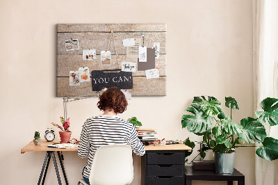 Quadro em cortiça Você sabe escrever!