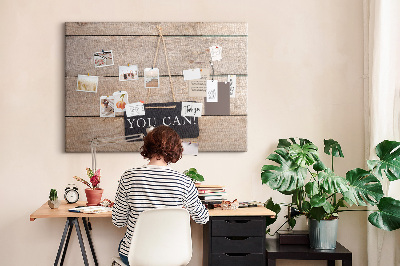 Quadro em cortiça Você sabe escrever!