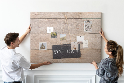 Quadro em cortiça Você sabe escrever!