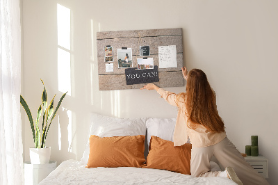 Quadro em cortiça Você sabe escrever!