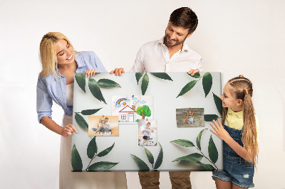 Painel em cortiça Moldura de folha