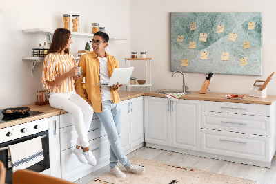 Quadro em cortiça Superfície de mármore