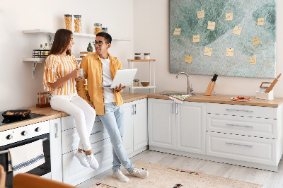 Quadro em cortiça Superfície de mármore