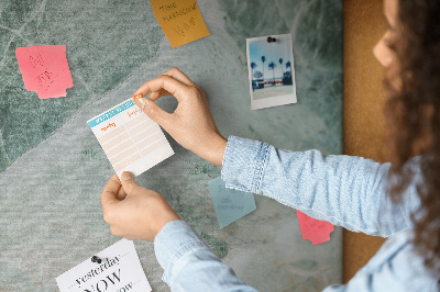 Quadro em cortiça Superfície de mármore