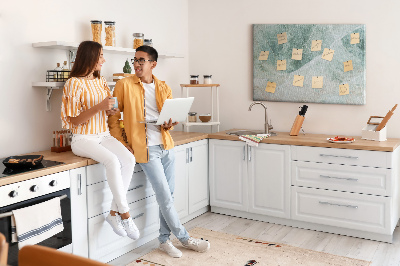 Quadro em cortiça Superfície de mármore